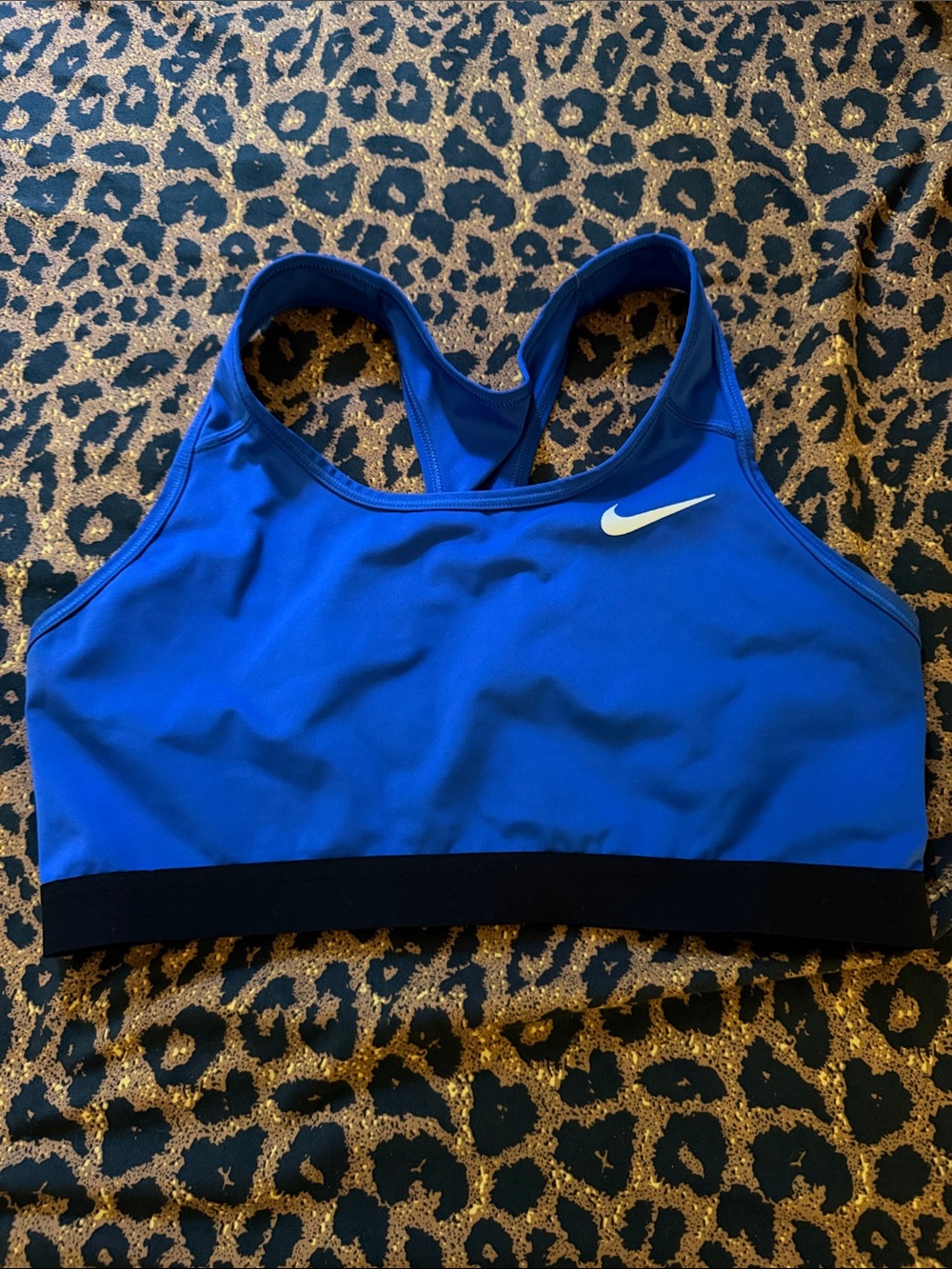 Nike Swoosh Women’s Sports Bra Light Support XL Blue